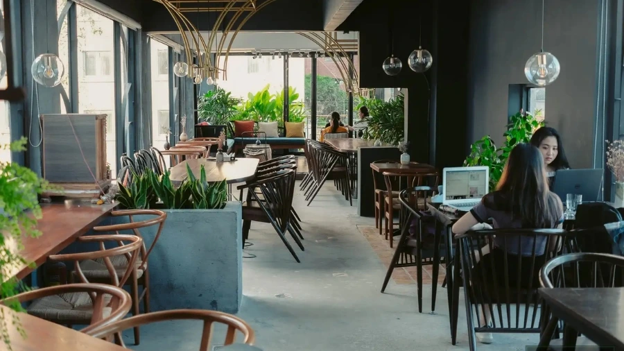 Quy trình mở cửa quán cà phê